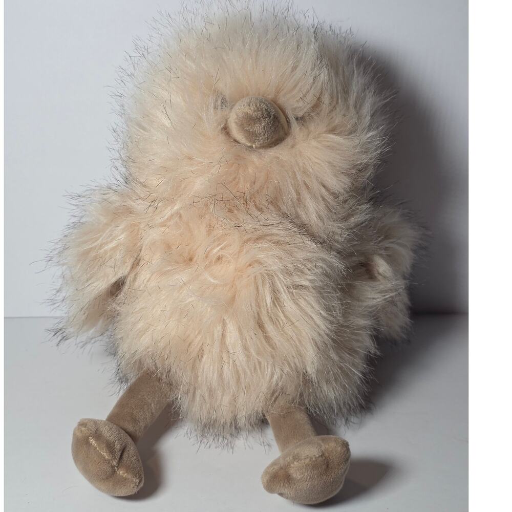 Portland Plush Ooh La La Bird Furry Chick 11” Plush Soft Fluffy Tan Beige Easter